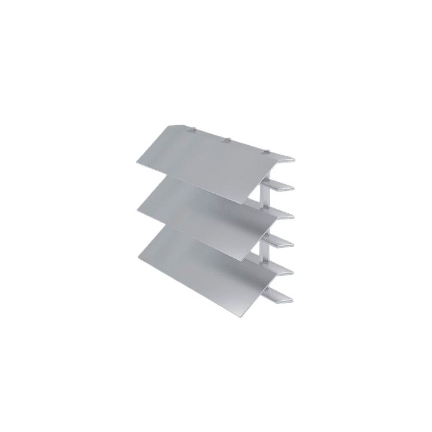 Swaged Fin Louvers | Aluminium Bar Grating gallery detail image