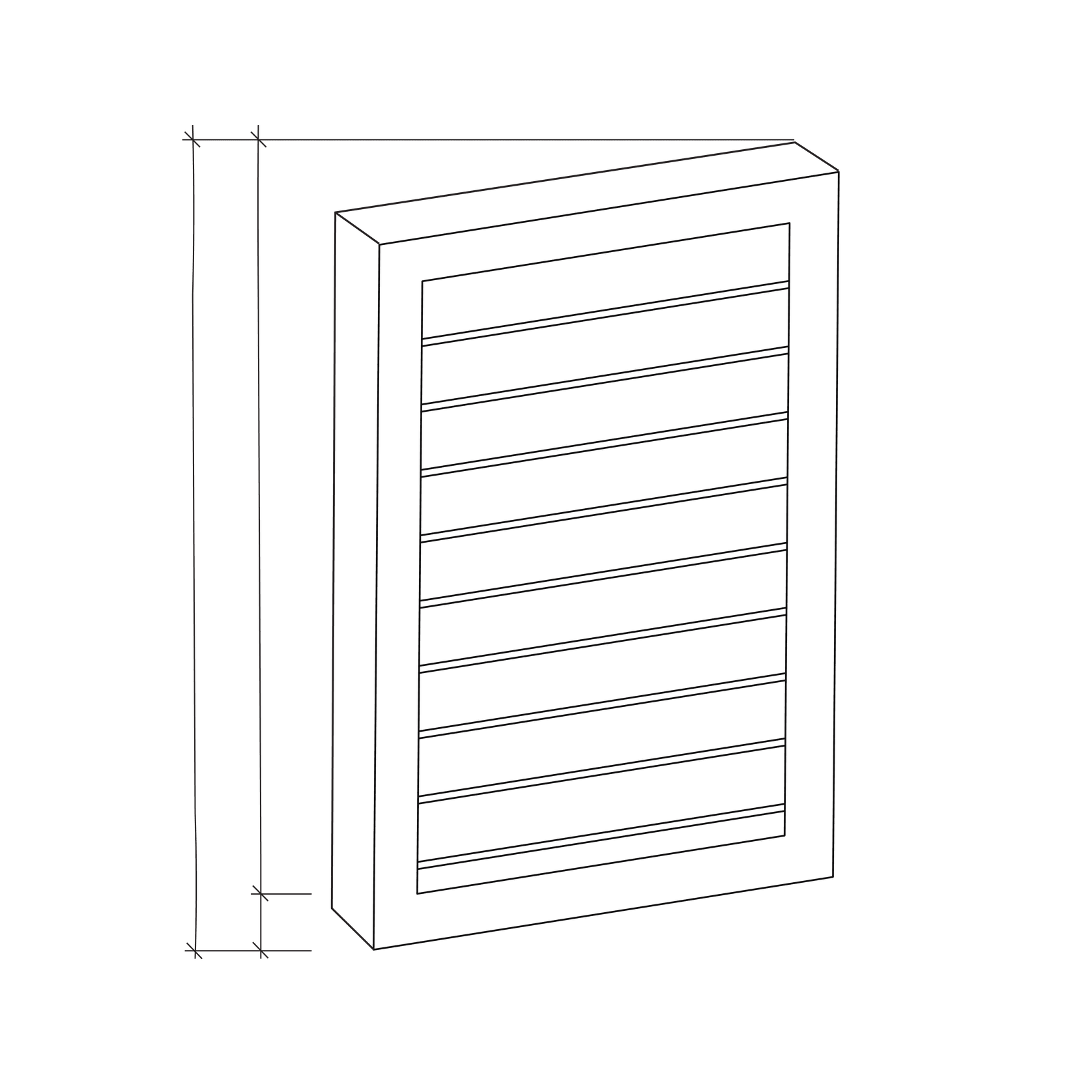 Craftbuilt Shutters | Louvres gallery detail image