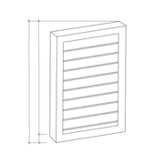 Craftbuilt Shutters | Louvres gallery detail image