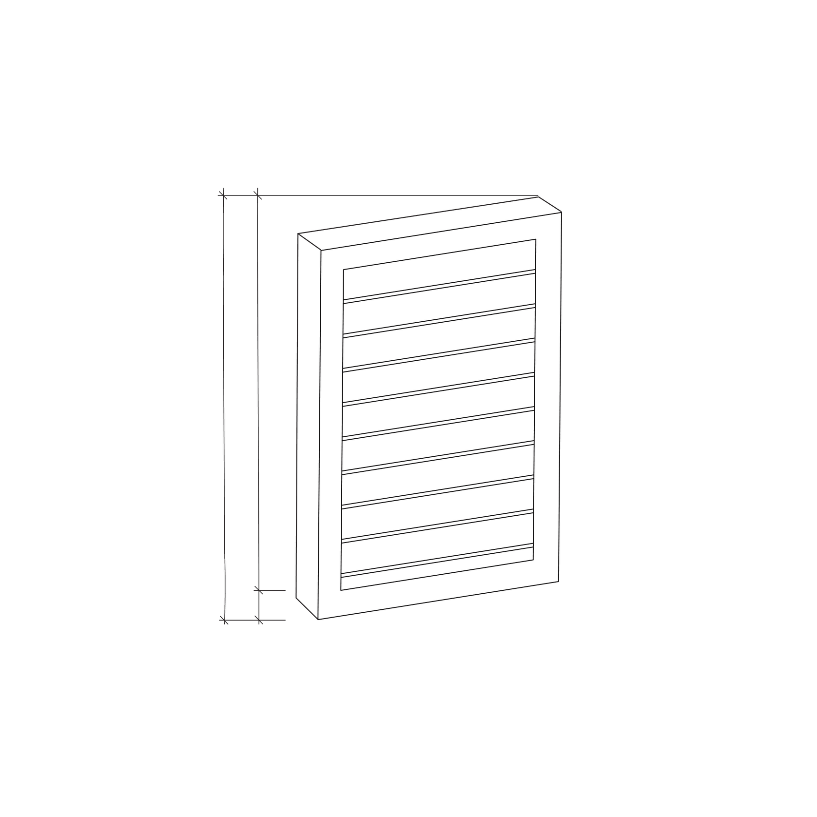 Ventilated Rectangle Louvre gallery detail image