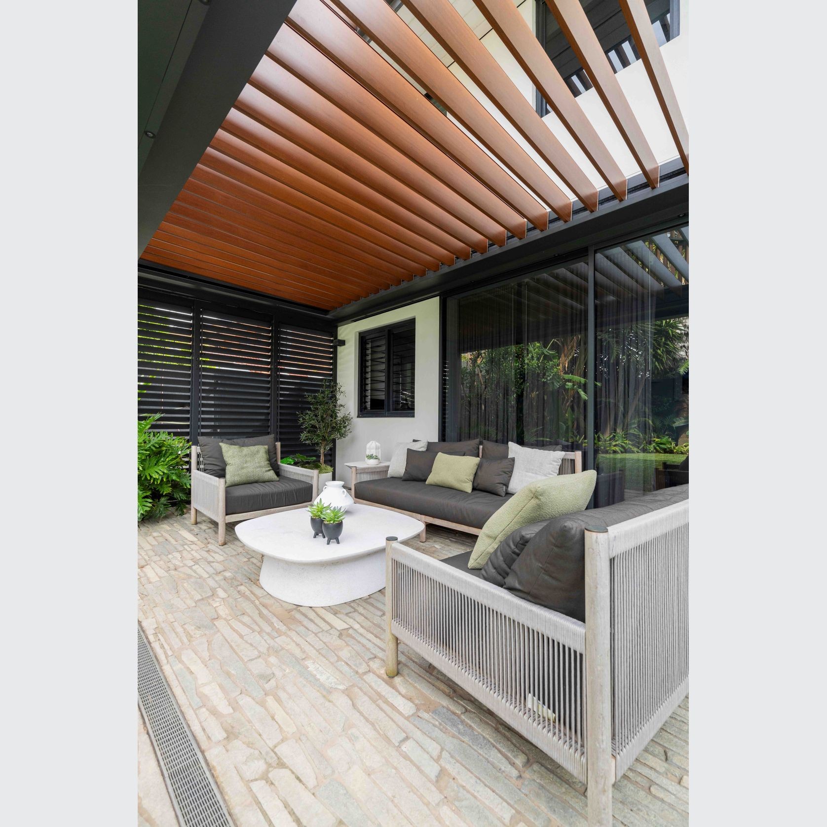 220/35 Slimline Roof Louvre for Opening & Retract Roofs gallery detail image