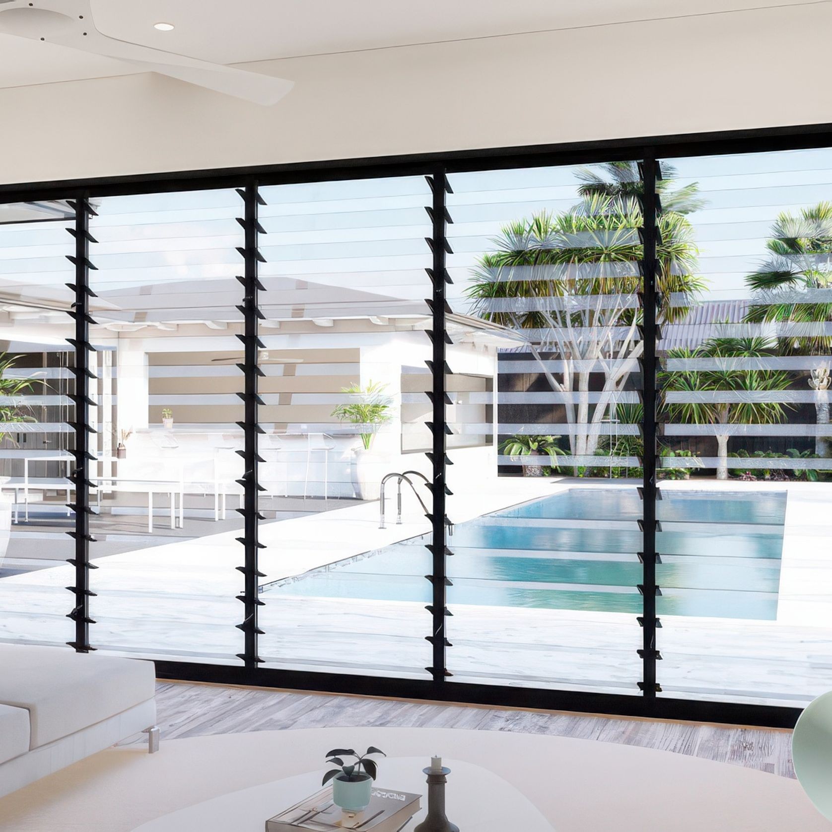 Ventus 152mm Glass Louvre System gallery detail image