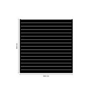 Mako Horizontal Slat Fence gallery detail image