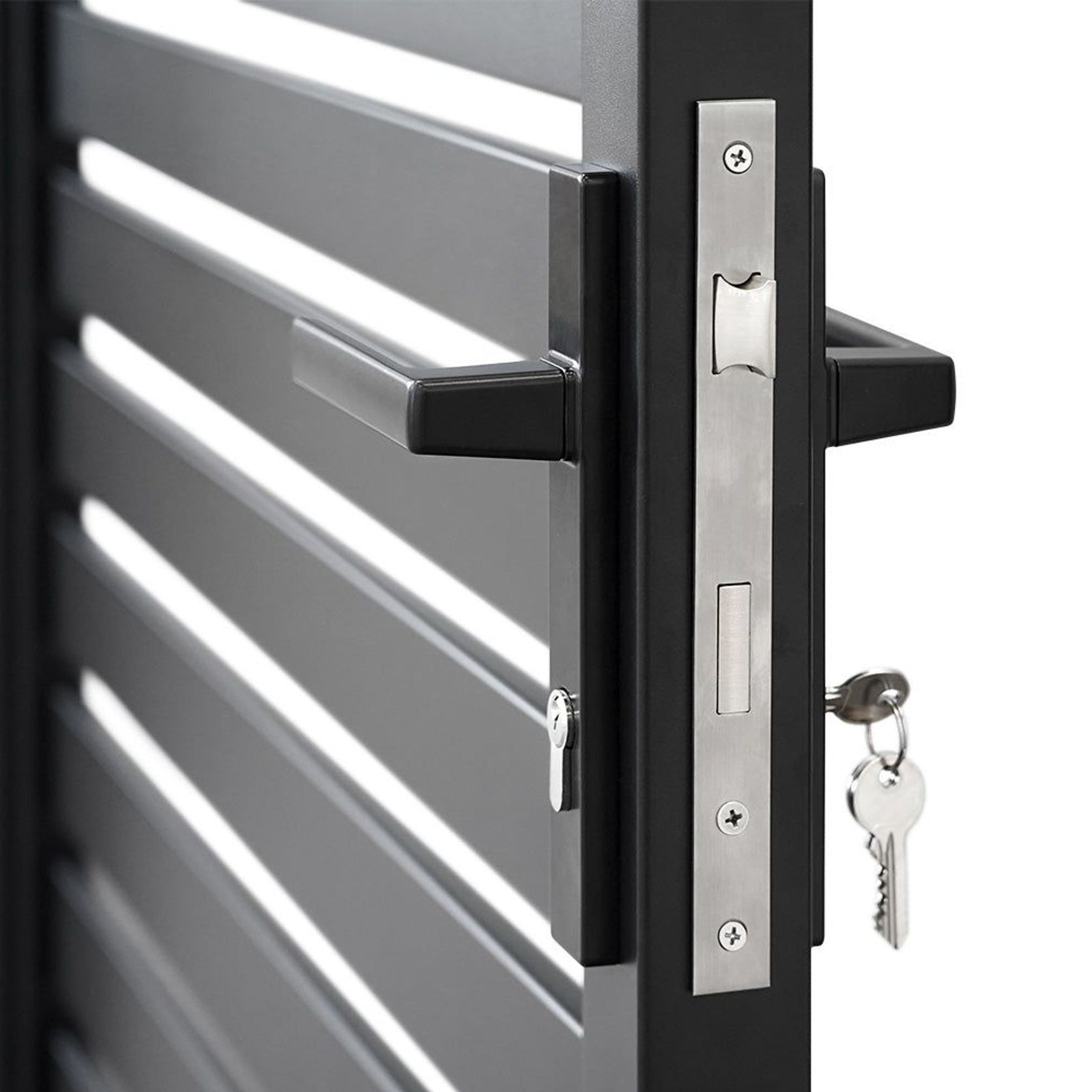 Aluminium Slat Privacy Gate gallery detail image