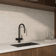 Elysian Commercial Pull-Out Filter Tap | Black gallery detail image