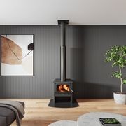 Maxen Kinmont 350 Freestanding Wood Fireplace gallery detail image