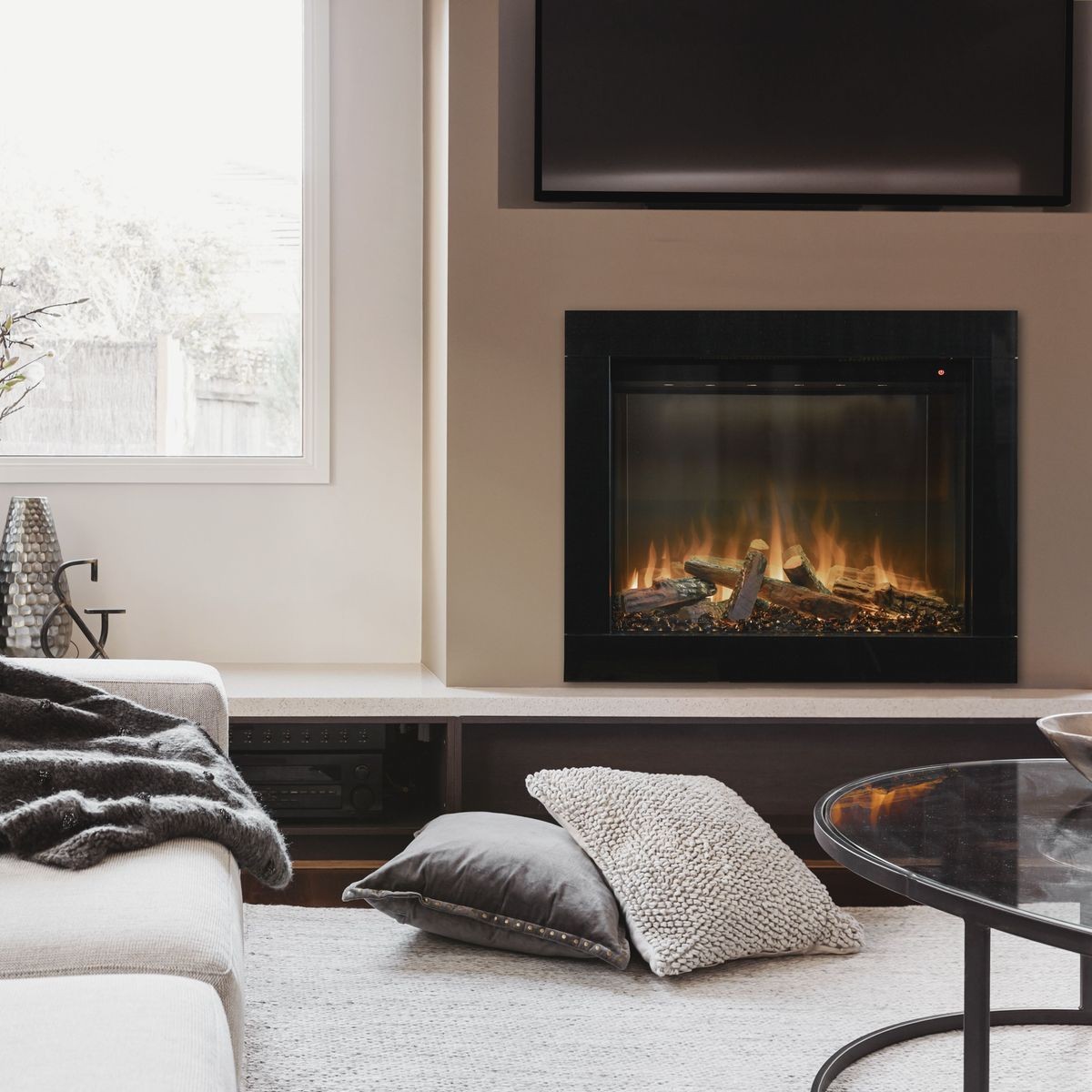 Fireplace Insert Ambe Electric Fireplace Ambe Linear50 48