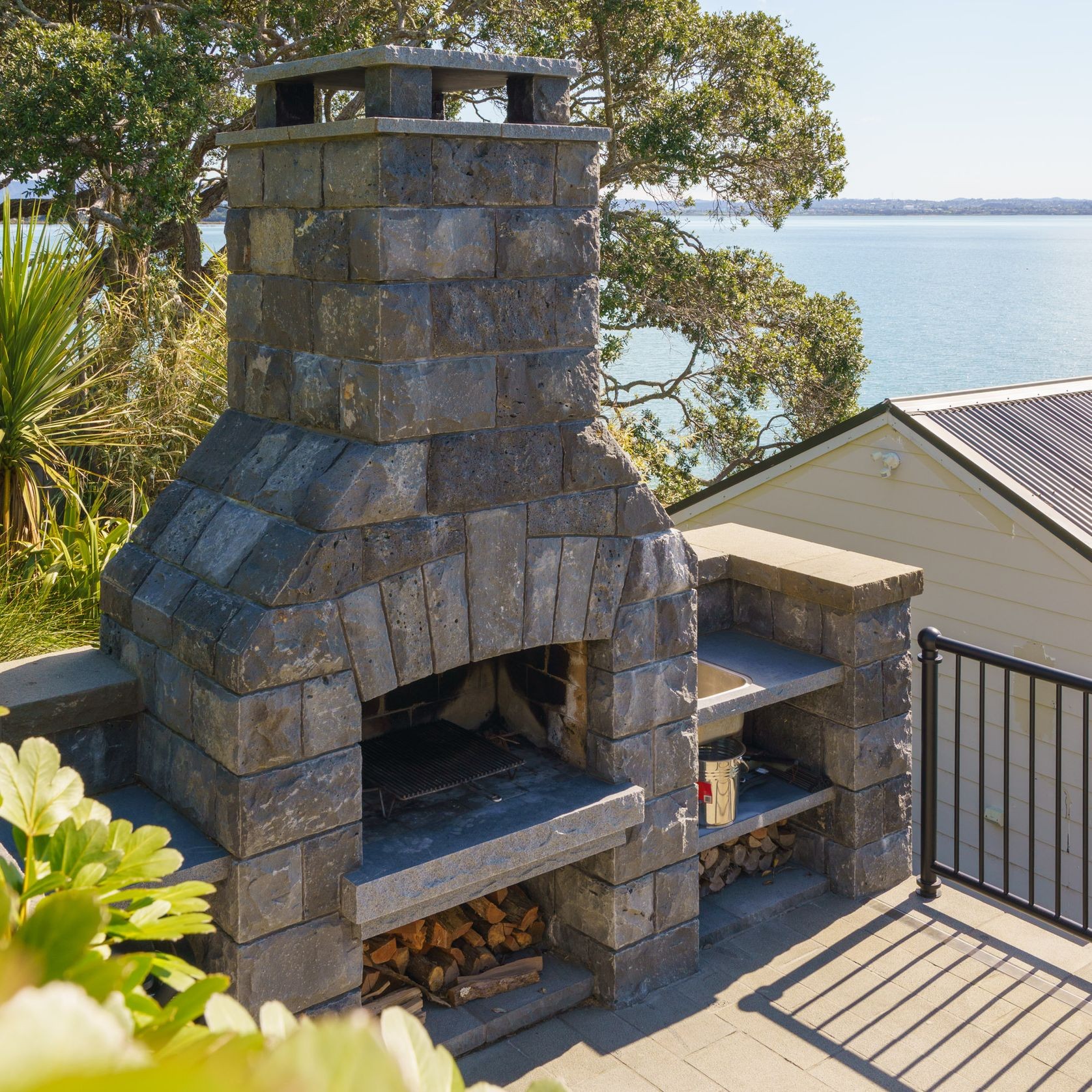 Stone Fireplaces & Chimneys gallery detail image