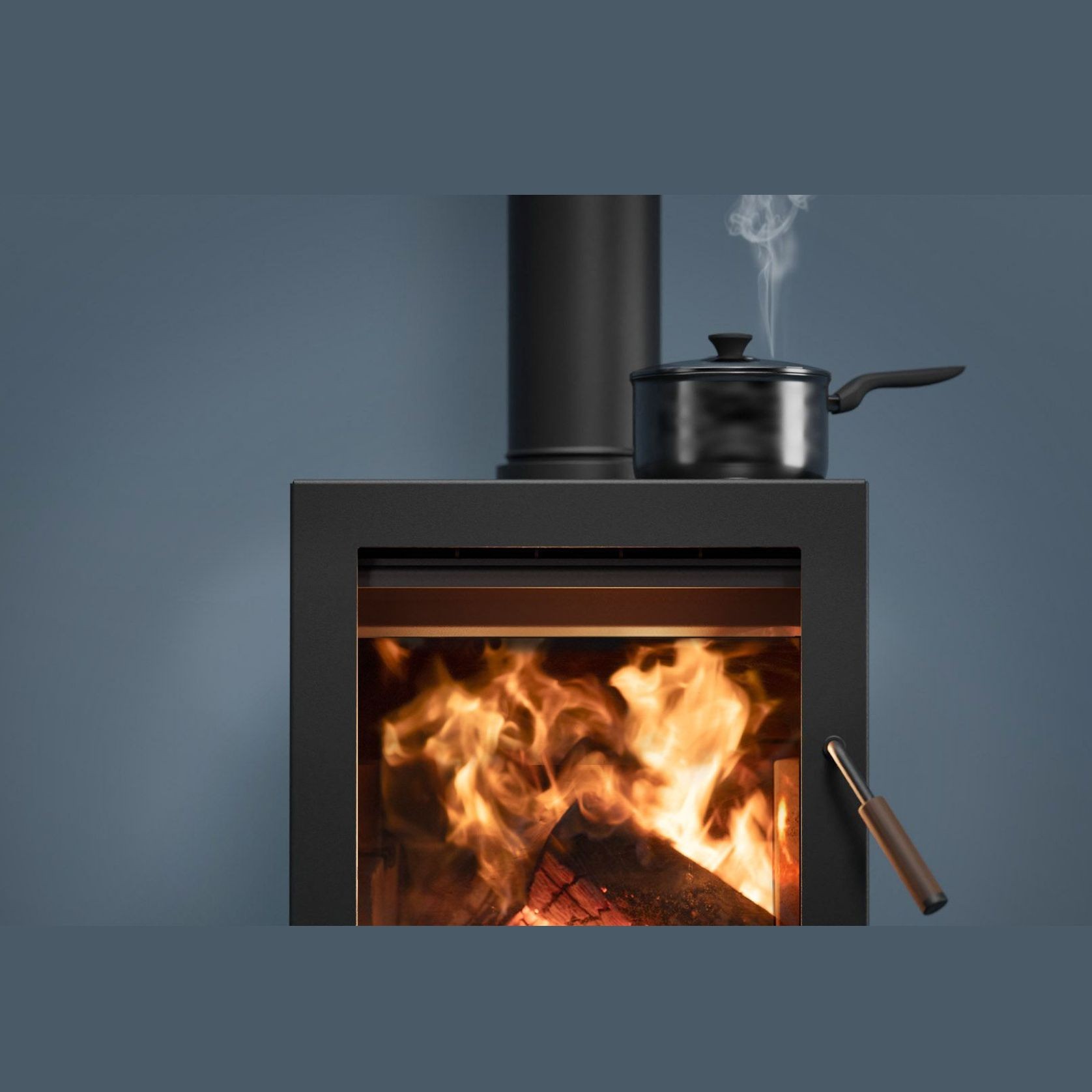 Maxen Cargill 350 ULEB Freestanding Wood Fireplace gallery detail image