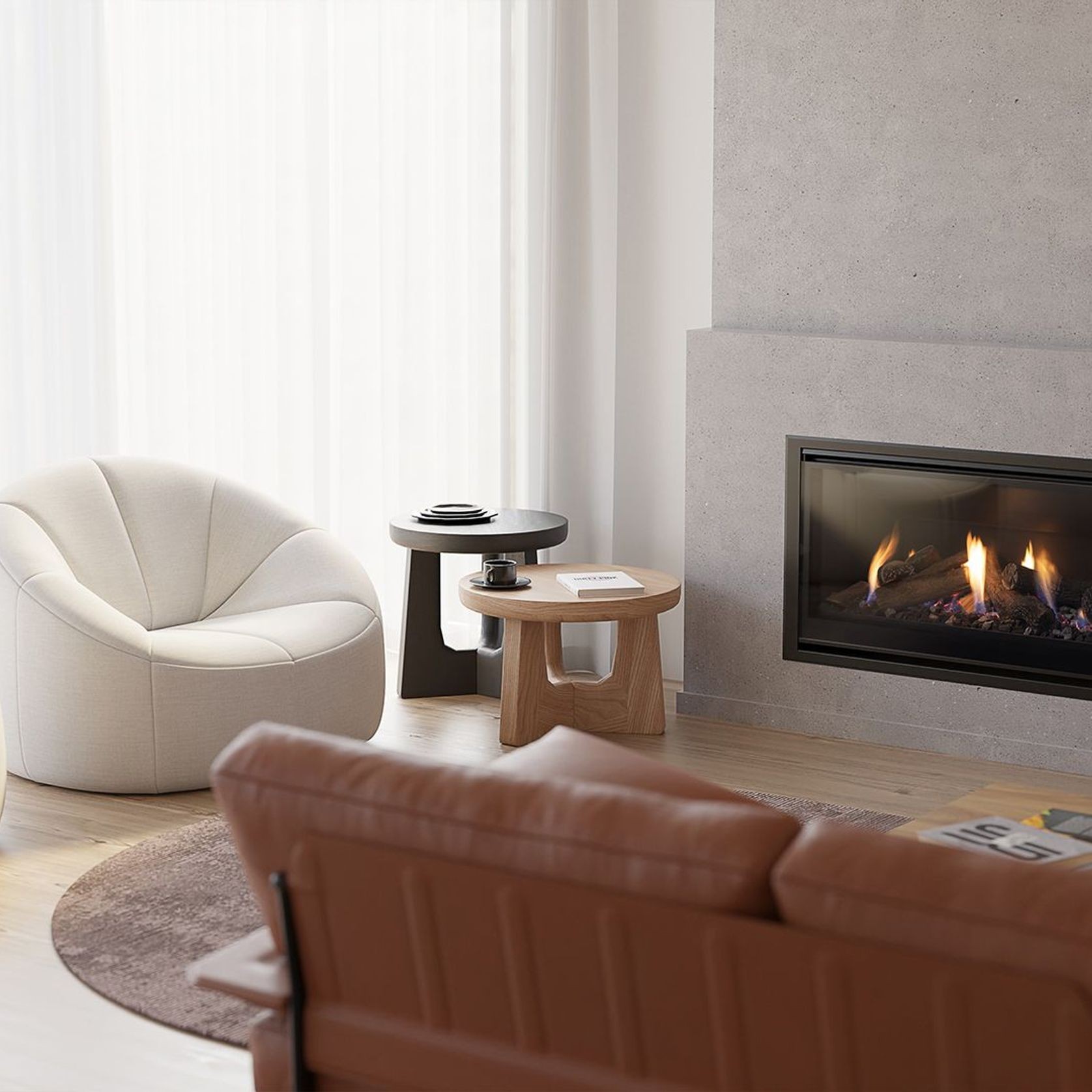 Escea DF960 High Output Gas Fireplace gallery detail image