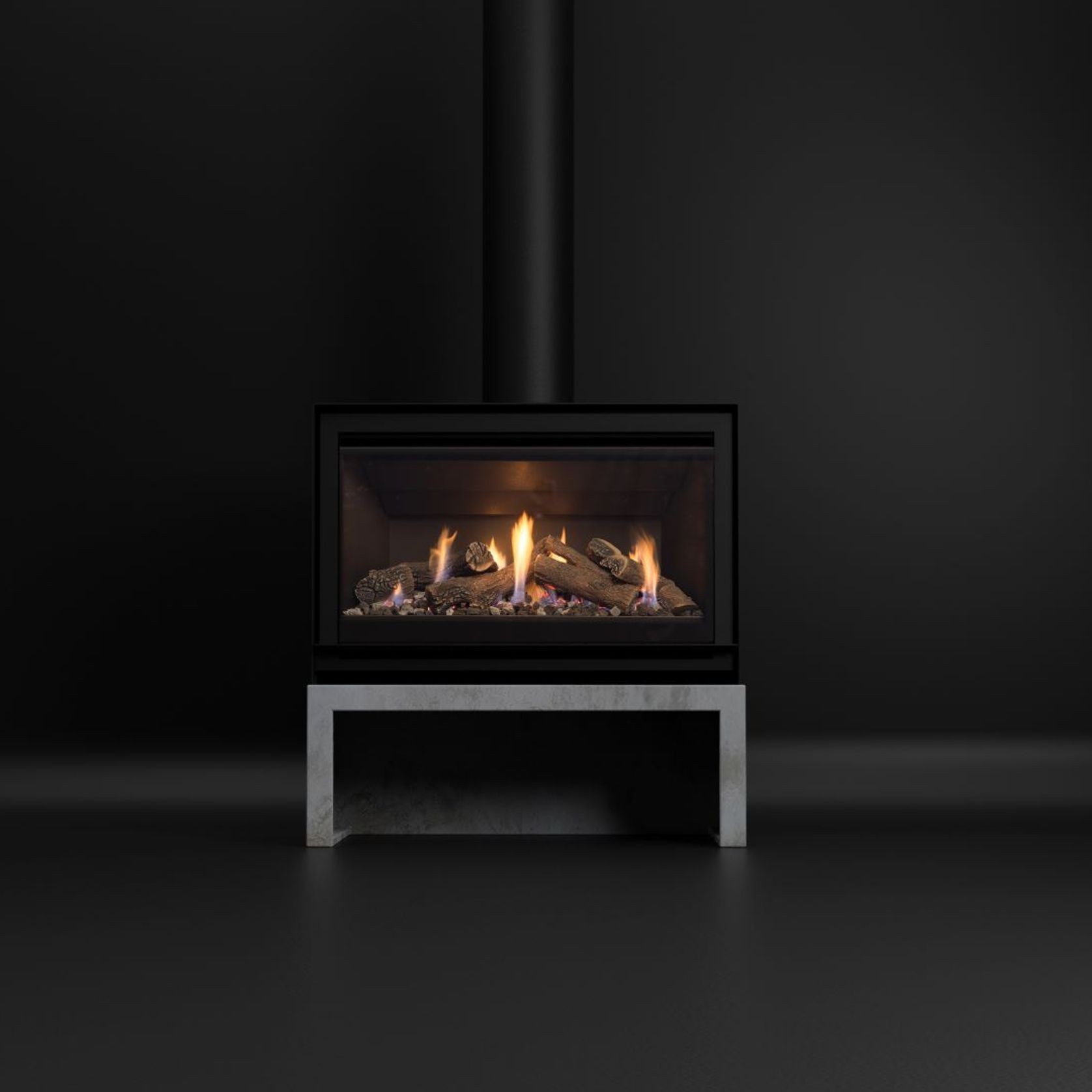 Escea DFS940 Freestanding Gas Fireplace gallery detail image