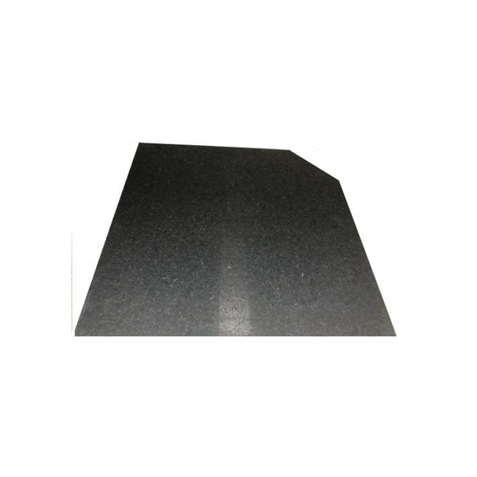 Foundry 1425 x 1425 Black Granite Corner Hearth gallery detail image