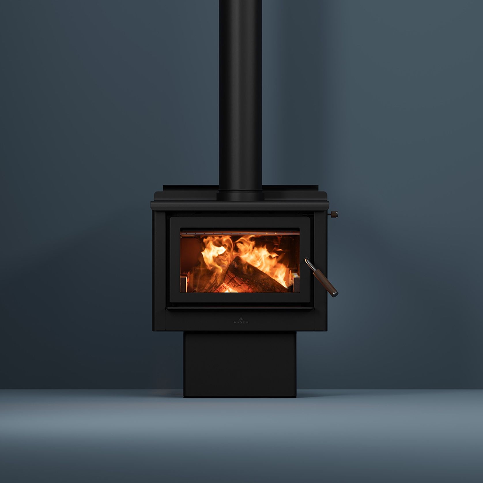 Maxen Kinmont 350 Freestanding Wood Fireplace gallery detail image