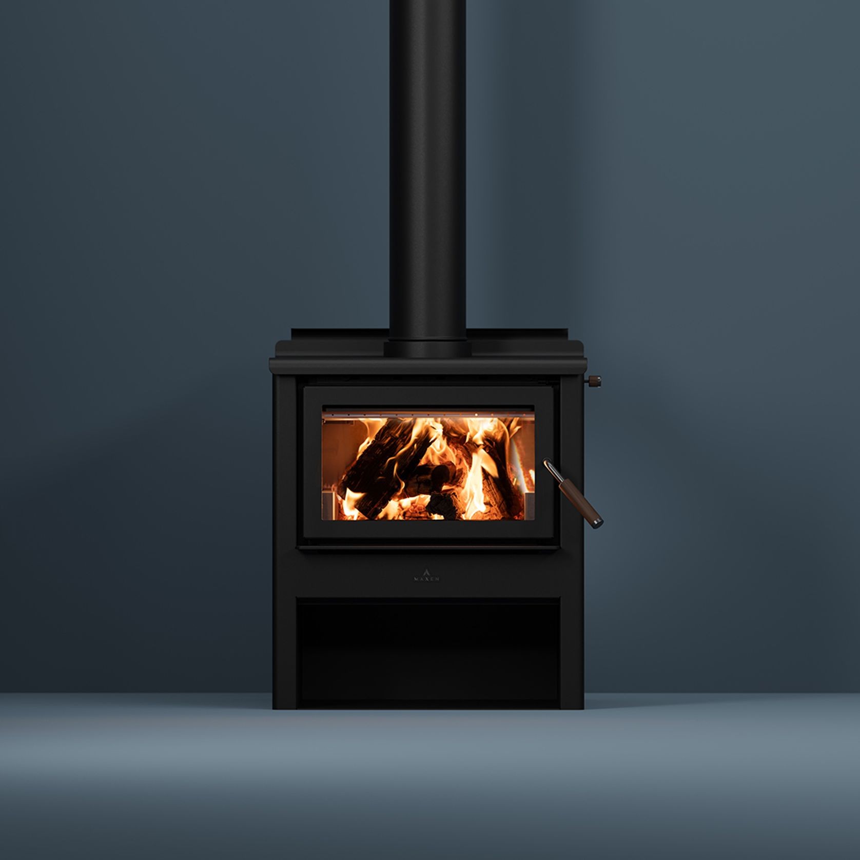 Maxen Kinmont 350 Freestanding Wood Fireplace gallery detail image