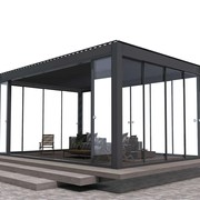 Glass Sliding Door For Waihi & Hahei Pergola gallery detail image