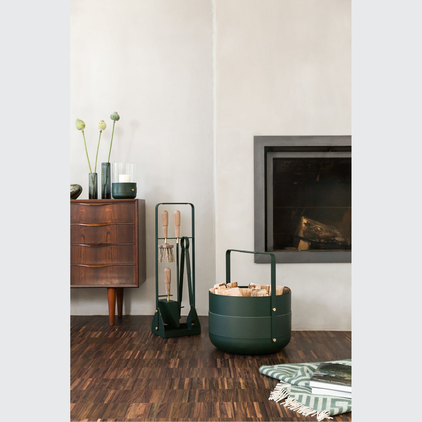 Eldvarm - Wood Basket Log Storage gallery detail image