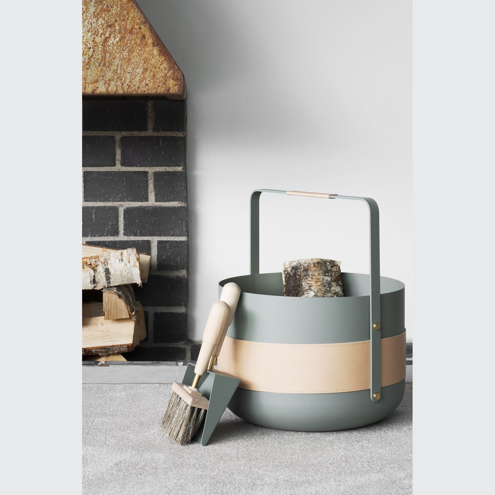 Eldvarm - Wood Basket Log Storage gallery detail image