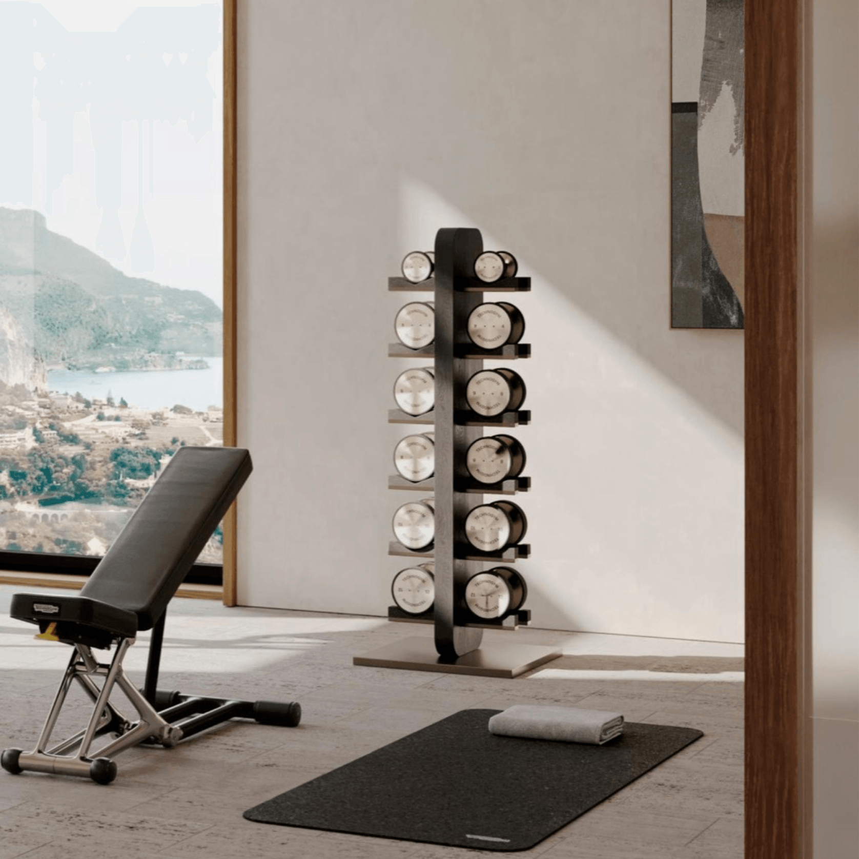 Luxury Dumbbells Personal - Diamond Black gallery detail image