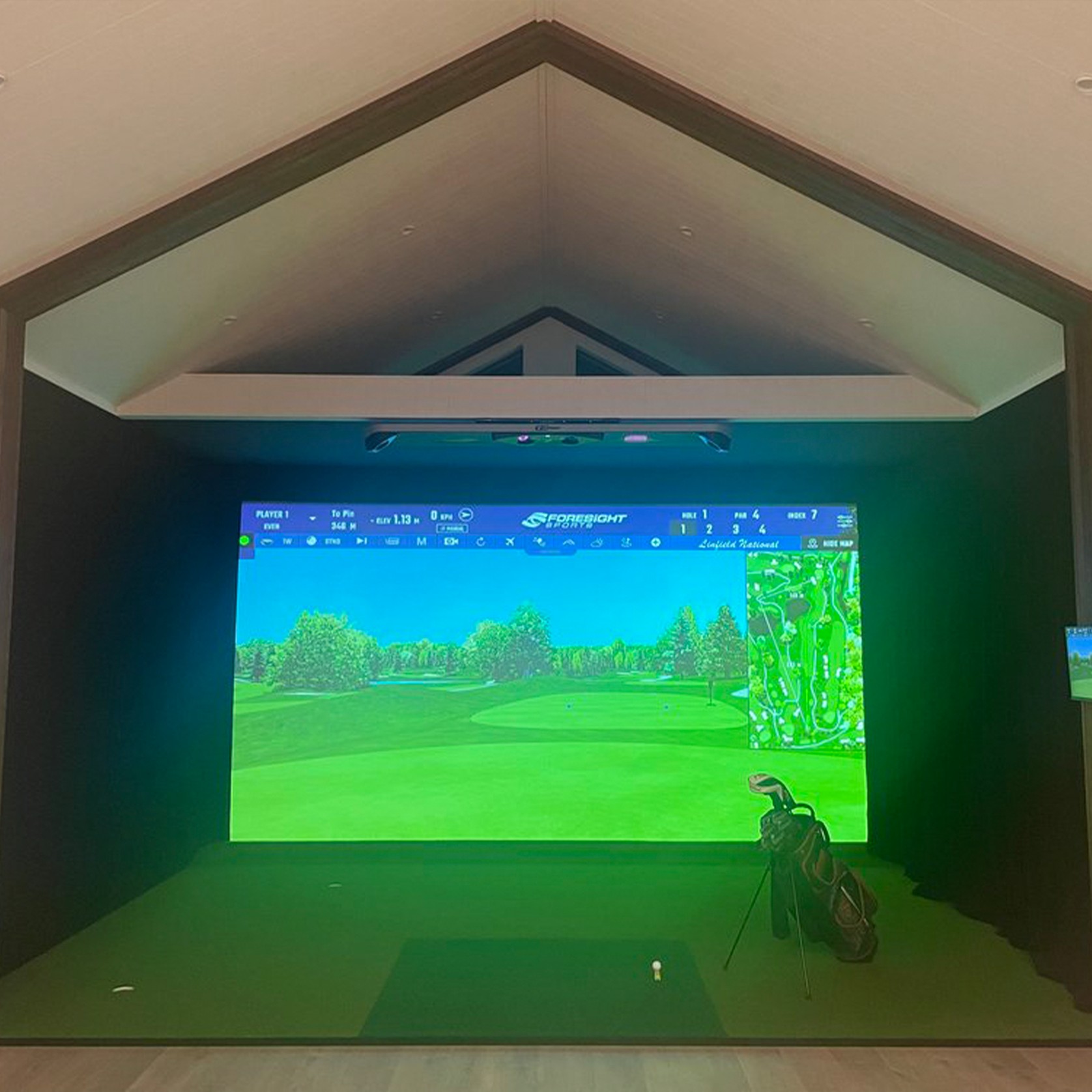 Custom Golf Simulator gallery detail image