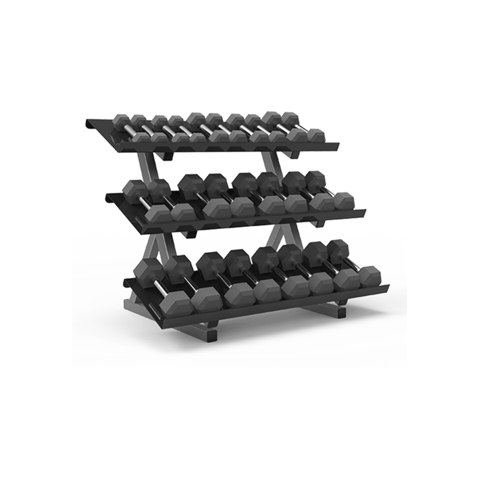 Hex Dumbbell Rack (Short) gallery detail image