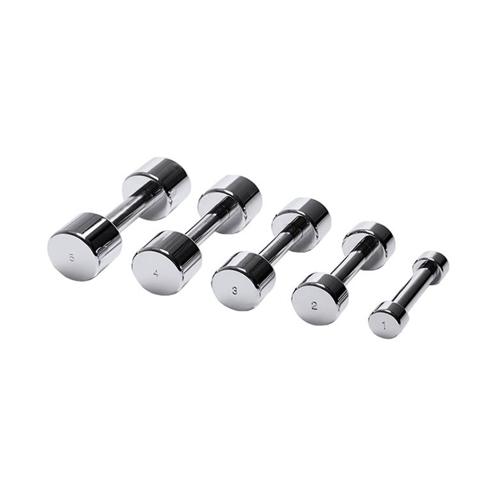 Chrome Dumbbells gallery detail image