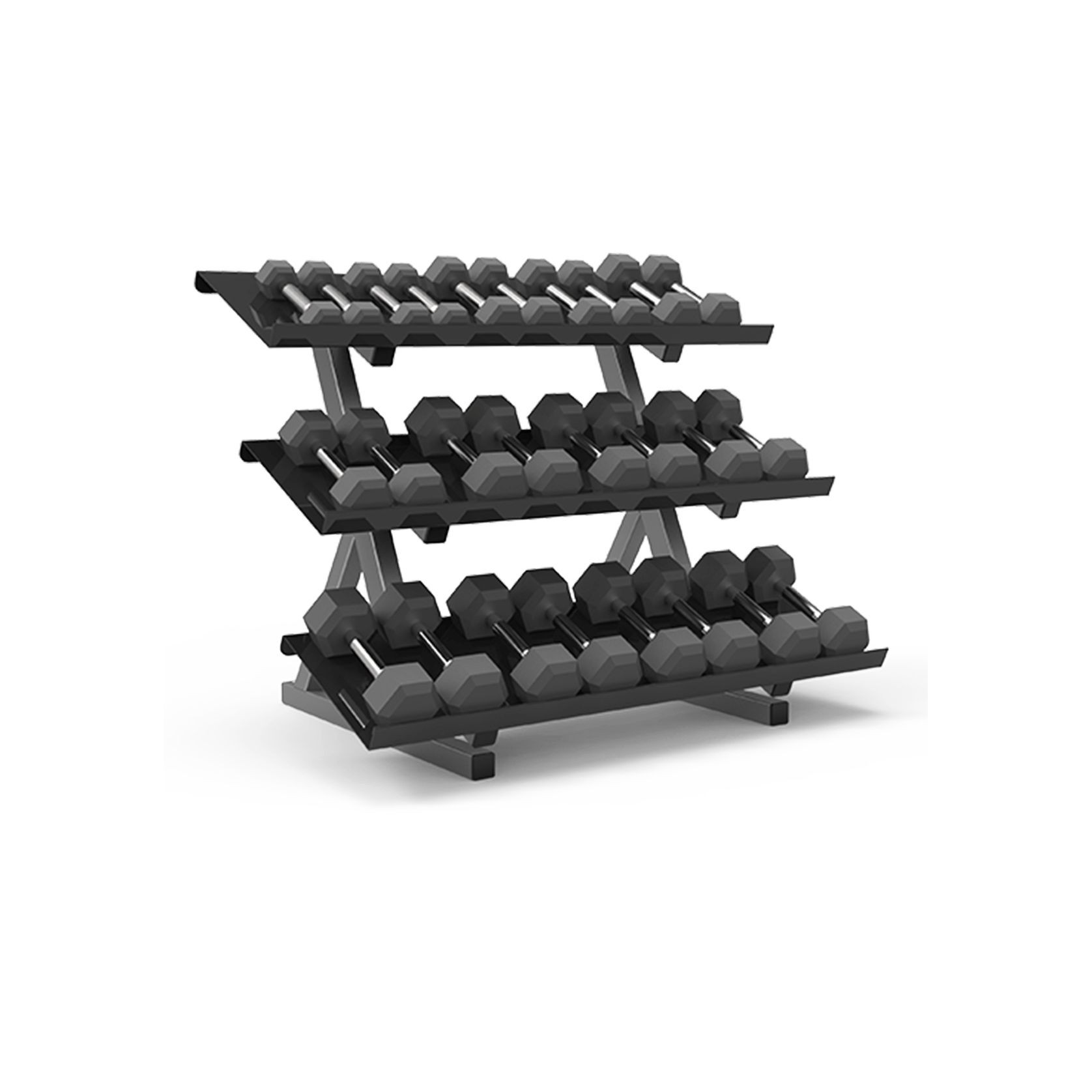 Hex Dumbbell Rack (Short) gallery detail image
