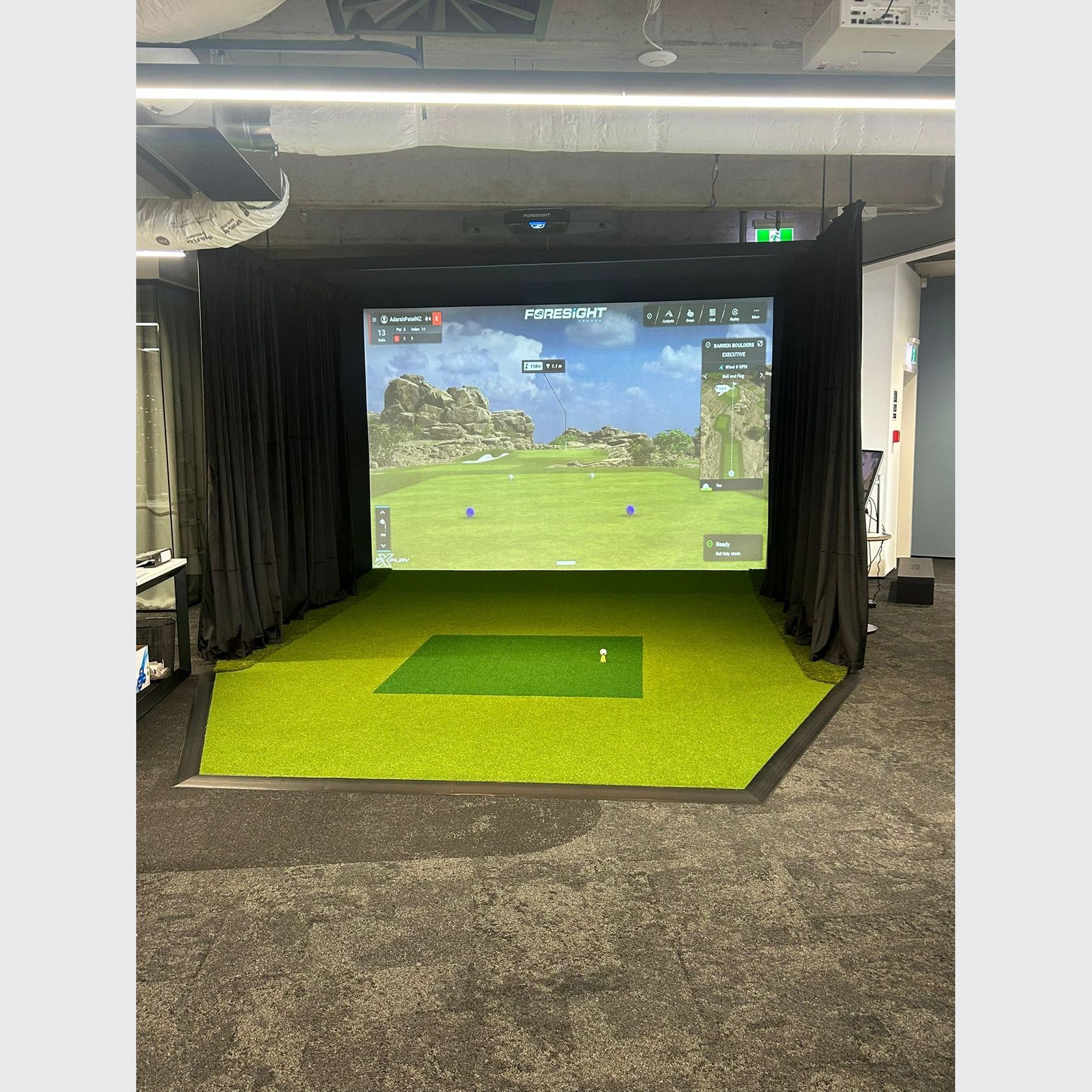 Custom Golf Simulator gallery detail image