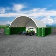 Container Shelter End Wall- 8m width gallery detail image