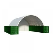 Container Shelter End Wall- 8m width gallery detail image