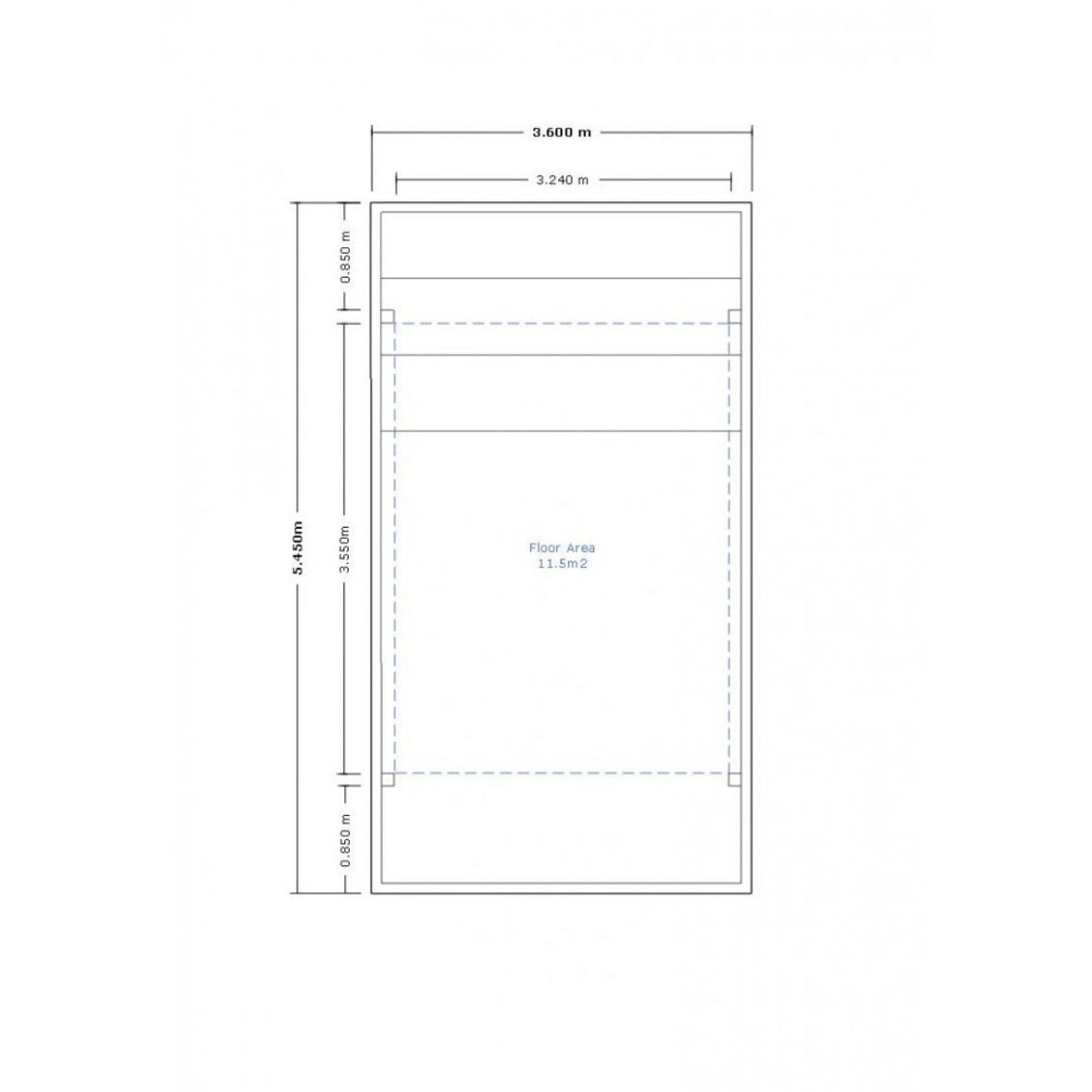 Single Carport 5450(D) x 3600(W)mm gallery detail image