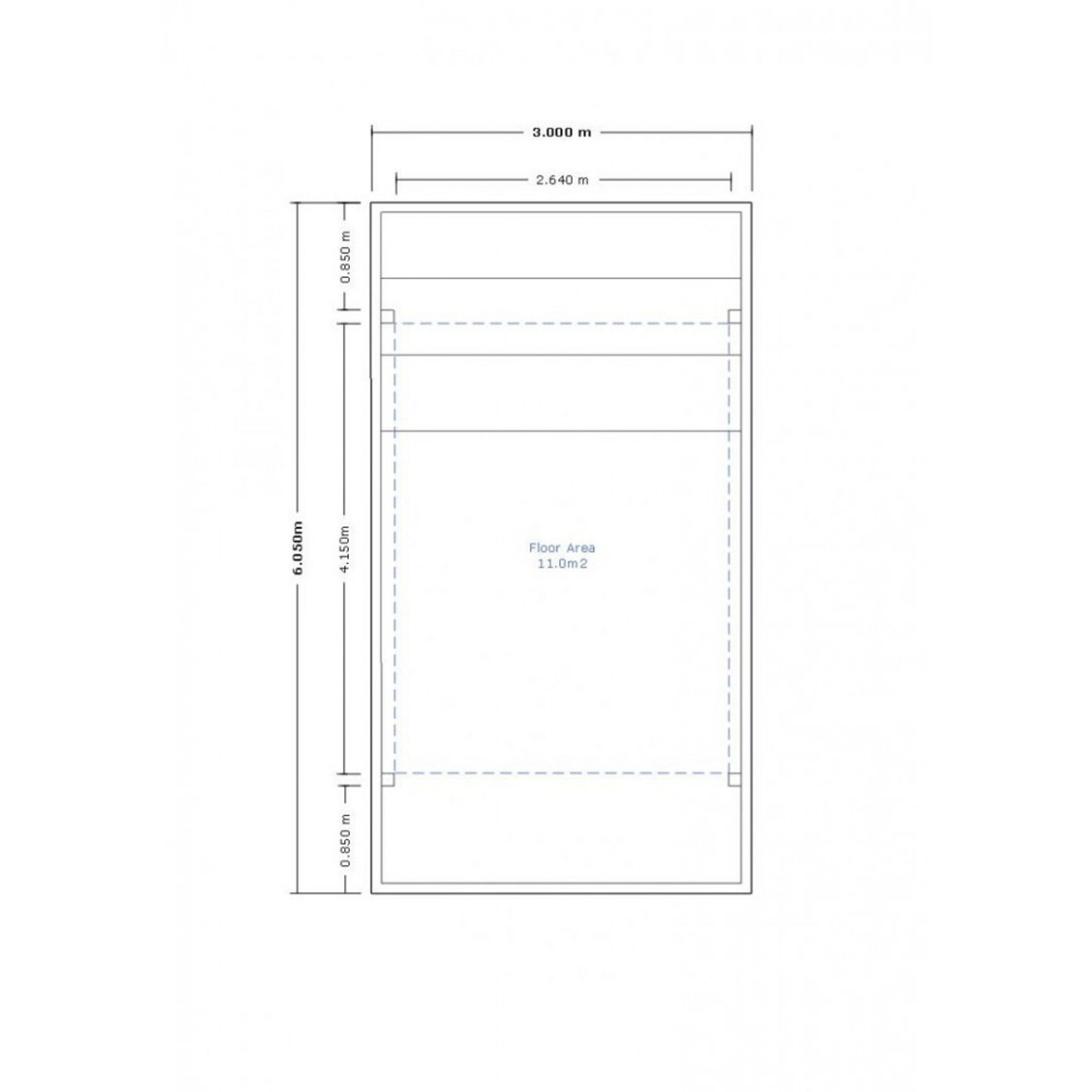 Single Carport 6050(D) x 3000(W)mm gallery detail image