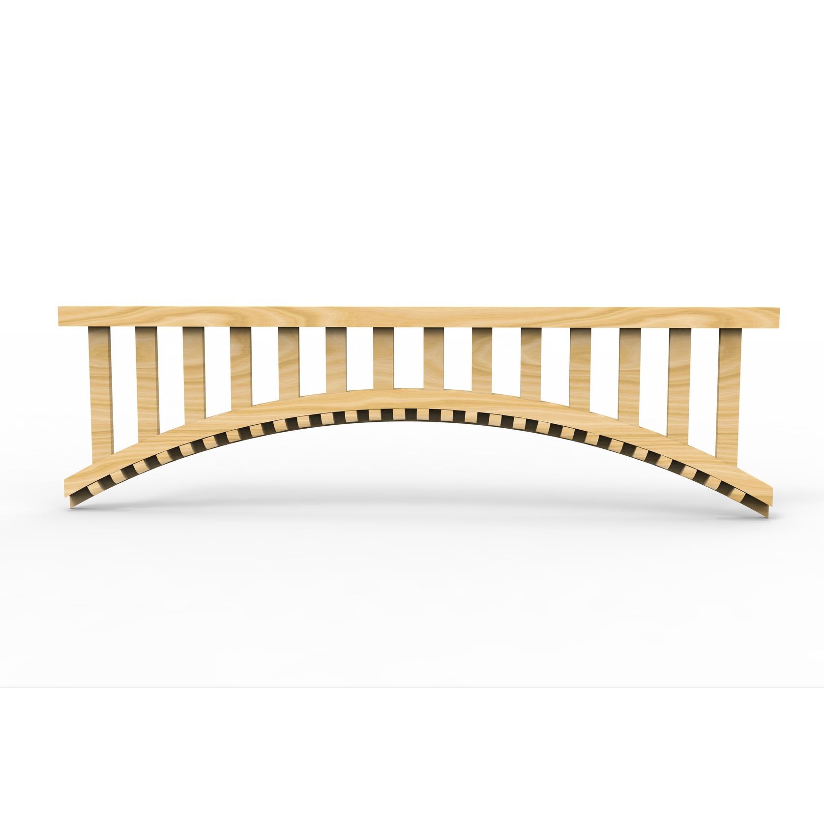 FR04 Arched Exterior Fretwork with Dentil Moulding gallery detail image