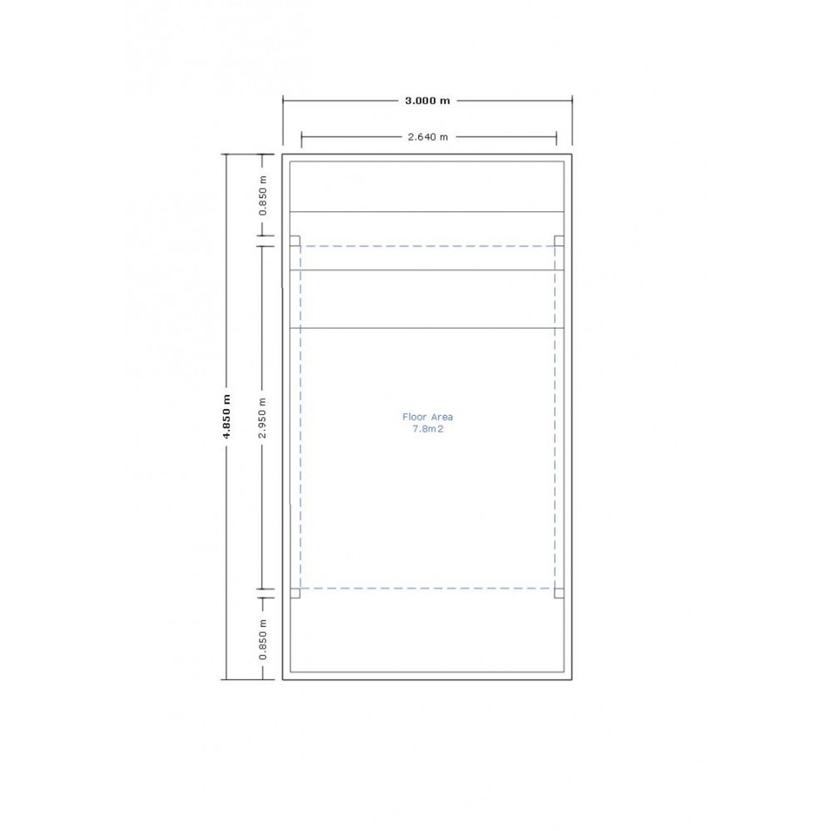 Single Carport 5450(D) x 3000(W)mm gallery detail image