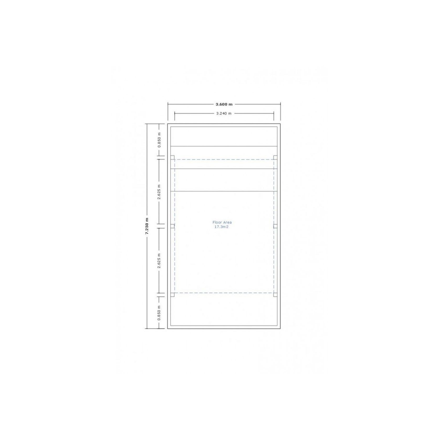 Single Carport 7250(D) x 3600(W)mm gallery detail image