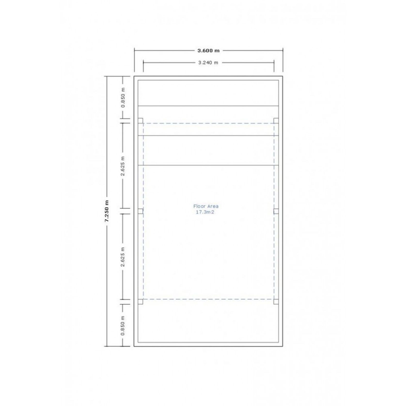 Single Carport 7250(D) x 3600(W)mm gallery detail image