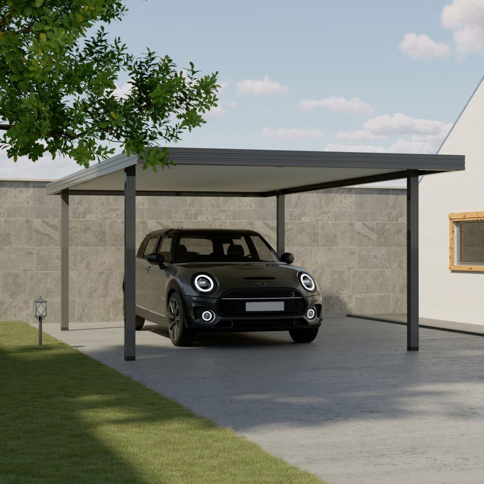 Single Carport 4850(D) x 3600(W)mm gallery detail image