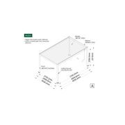 Caspian Manual Freestanding Louvre Roof gallery detail image