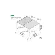 Caspian Manual Freestanding Louvre Roof gallery detail image