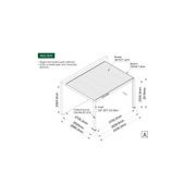 Caspian Motorised Wall Mounted Louvre Roof Aluminium Pergola gallery detail image