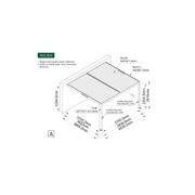 Caspian Motorised Wall Mounted Louvre Roof Aluminium Pergola gallery detail image