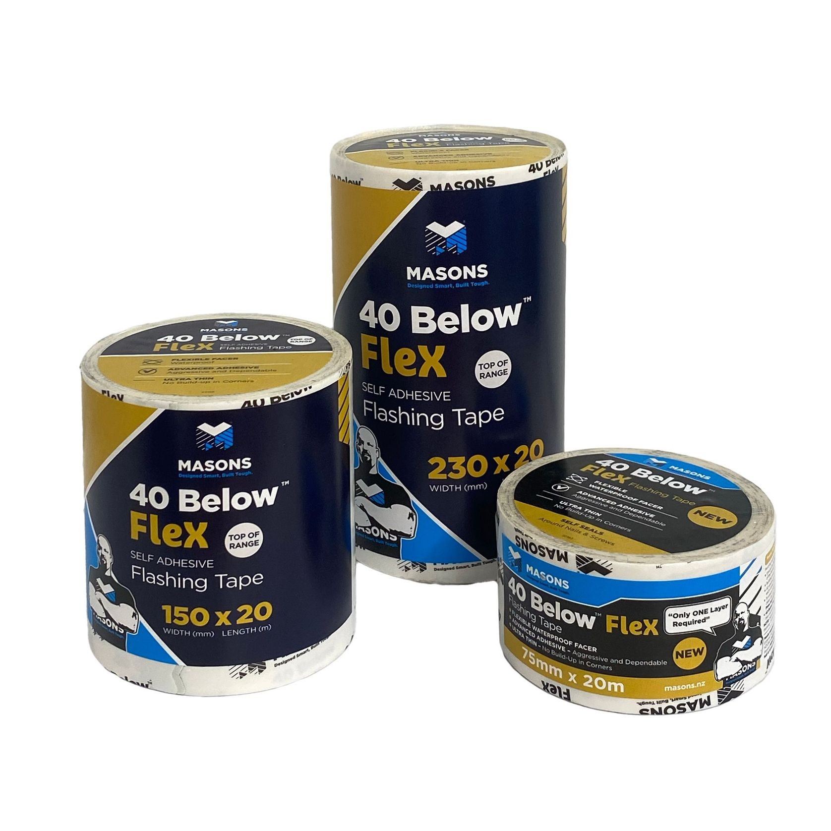 Masons 40 Below™ Flex Flashing Tape gallery detail image