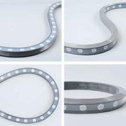 Flexible Linear Wall Washer - RGB & Curved Façade Light gallery detail image