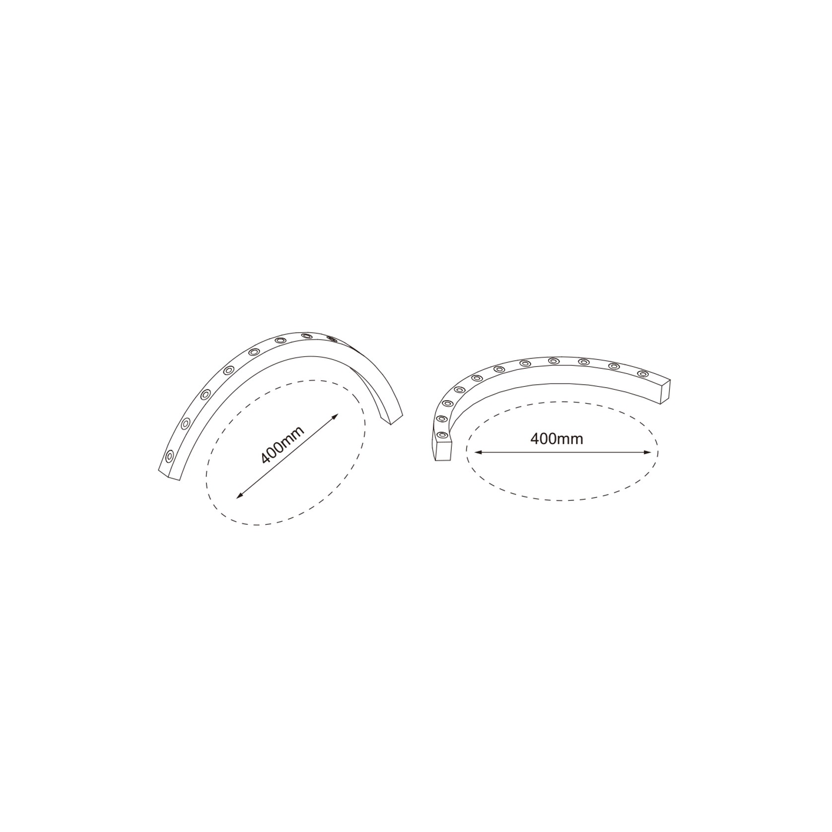 Flexible Linear Wall Washer - RGB & Curved Façade Light gallery detail image