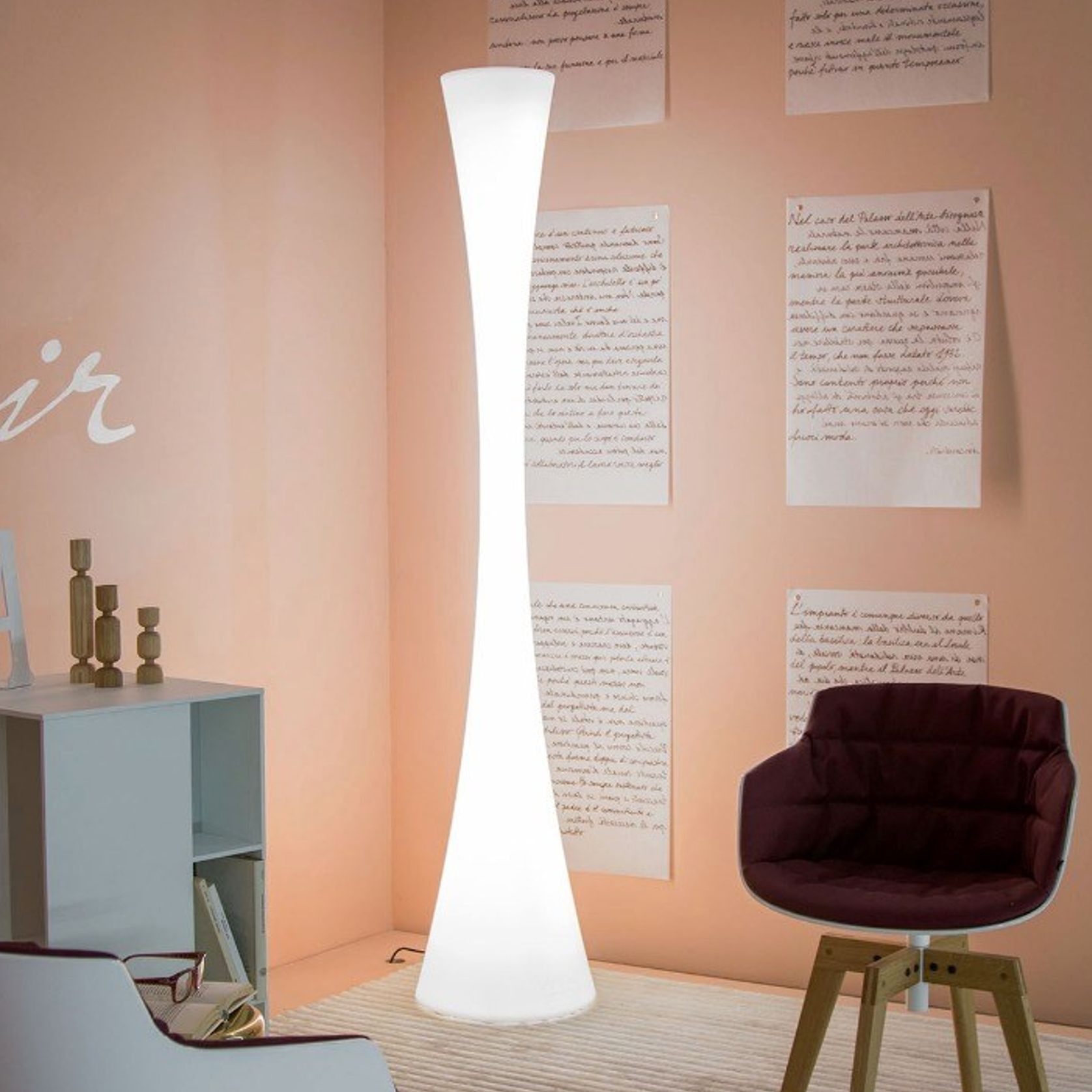 Martinelli Luce Biconica Pol Floor Lamp gallery detail image