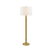 Barrett Large Knurled Floor Lamp – Brass gallery detail image