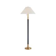 Garner Floor Lamp – Natural Brass/Navy gallery detail image