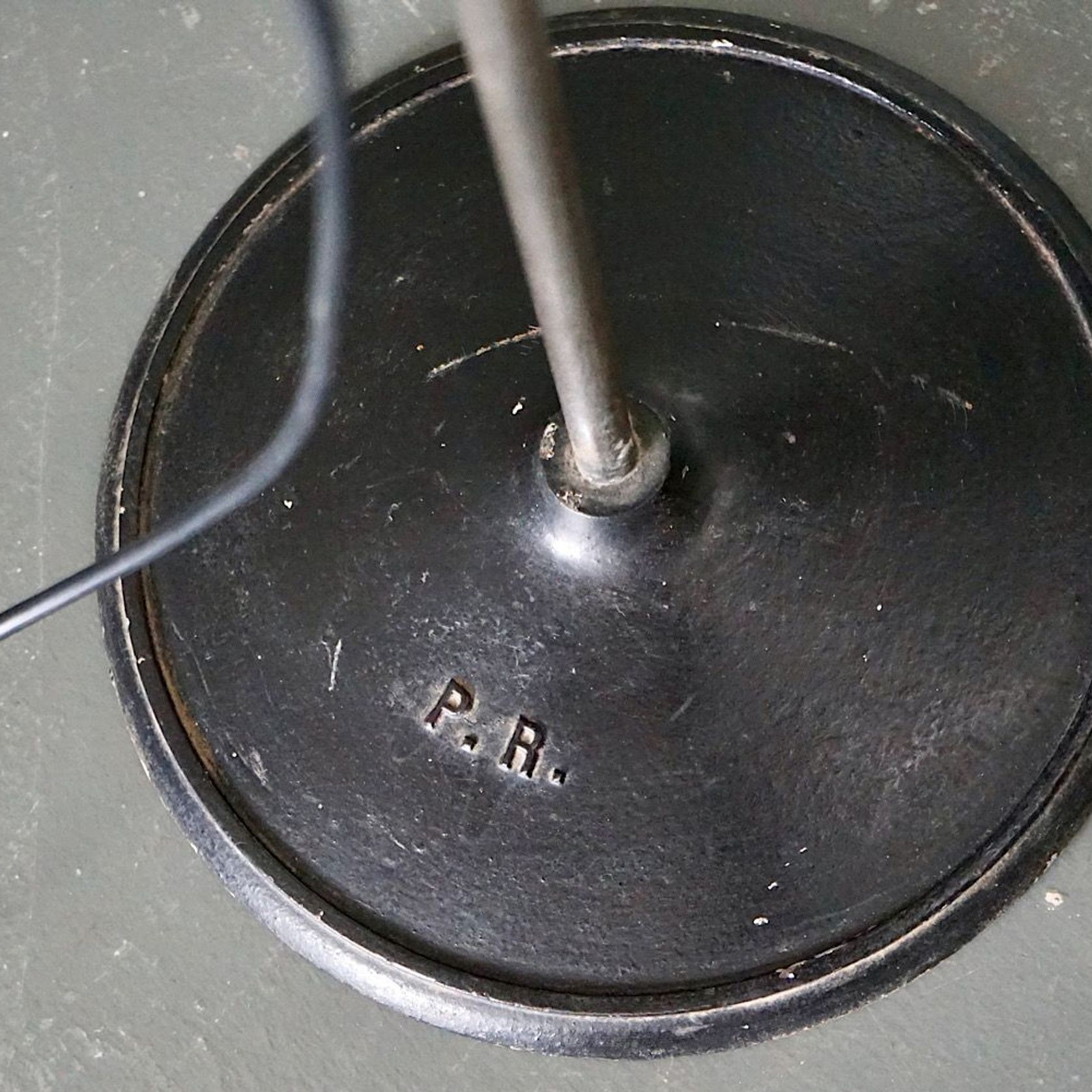 French Mid-Century Industrial Floor Lamp gallery detail image