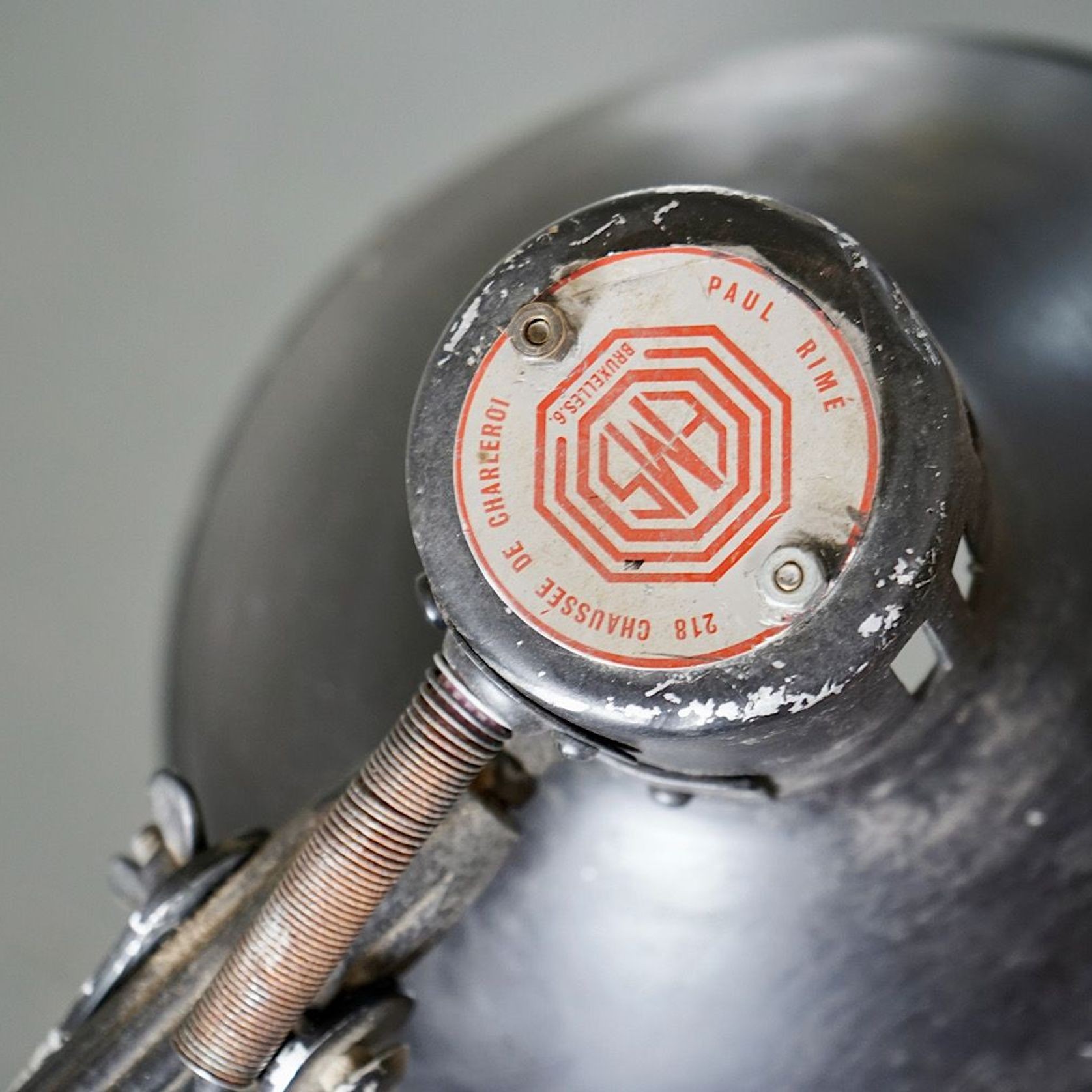 French Mid-Century Industrial Floor Lamp gallery detail image