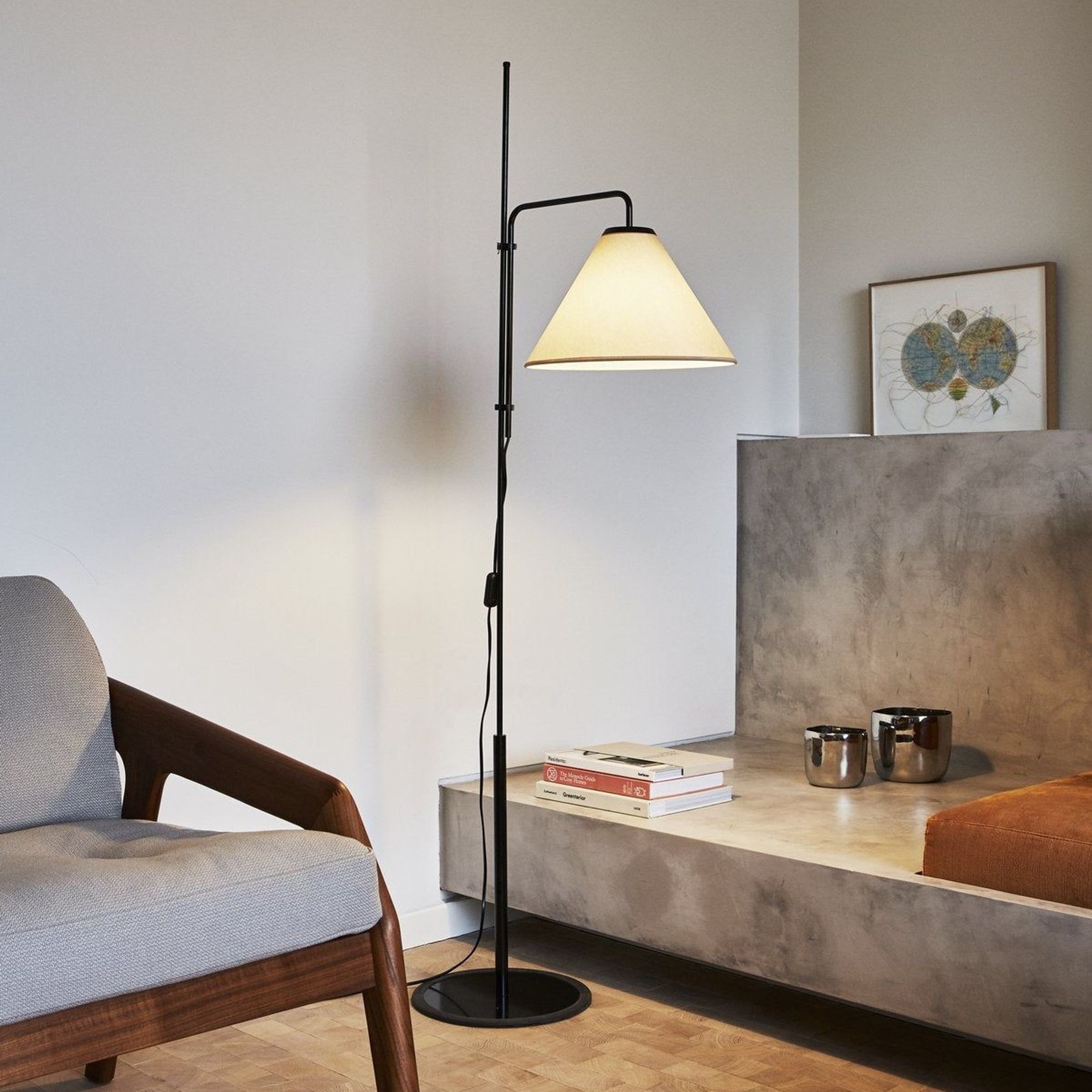Funiculi Fabric Floor Lamp gallery detail image