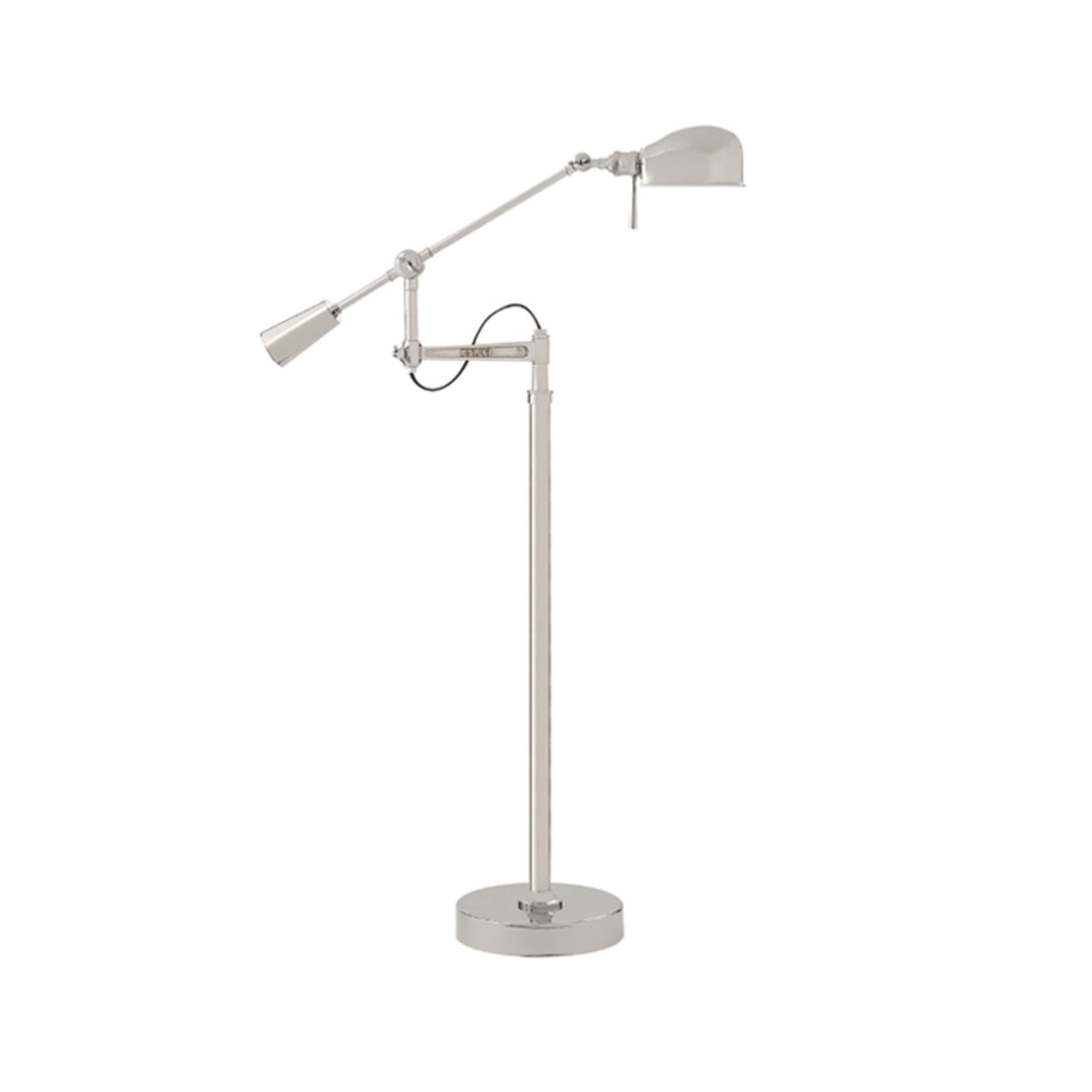 RL ’67 Boom Arm Floor Lamp – Nickel gallery detail image